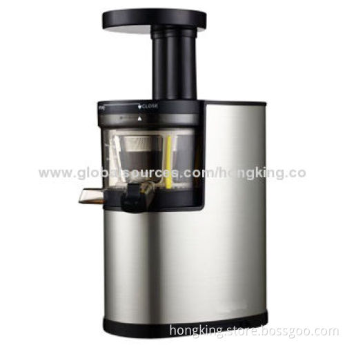 Slow Juicer with Stainless Steel Housing, 80rpm and DC Motor